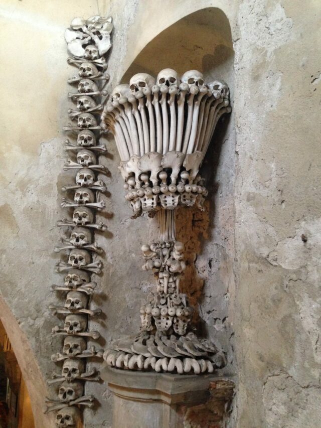 The famous bone church near Kutna Hora, Czech Republic.