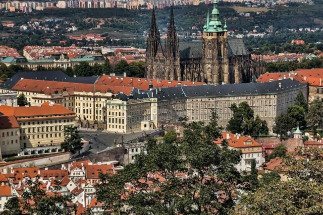 Prague Castle, one of the world's most famous castles.